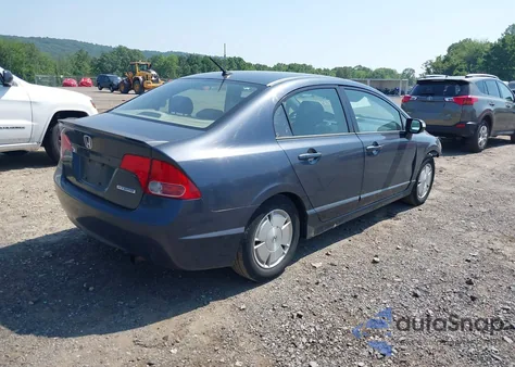 2006 Honda Civic Hybrid z USA, uszkodzony, nr VIN JHMFA36206S014171